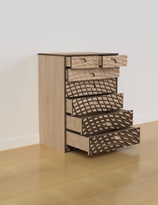 Dresser by Michael Mittelman- drawers opened- Styylish