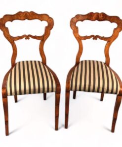 Pair of Biedermeier Chairs- 19th century- styylish