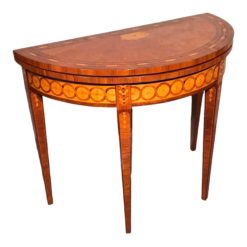 Neoclassical Demi Lune Table- styylish