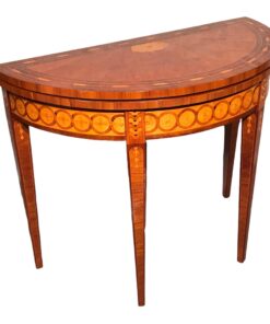 Neoclassical Demi Lune Table- styylish