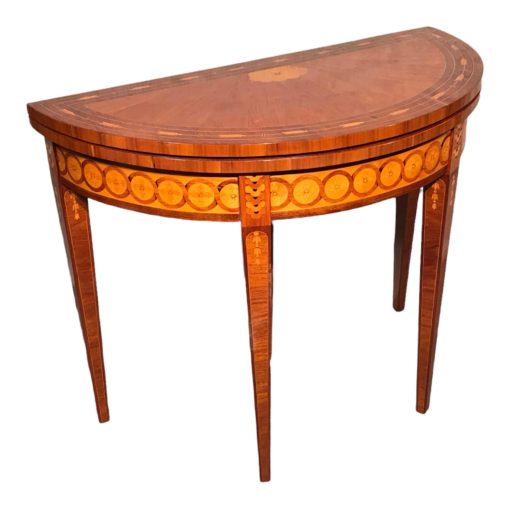 Neoclassical Demi Lune Table- styylish