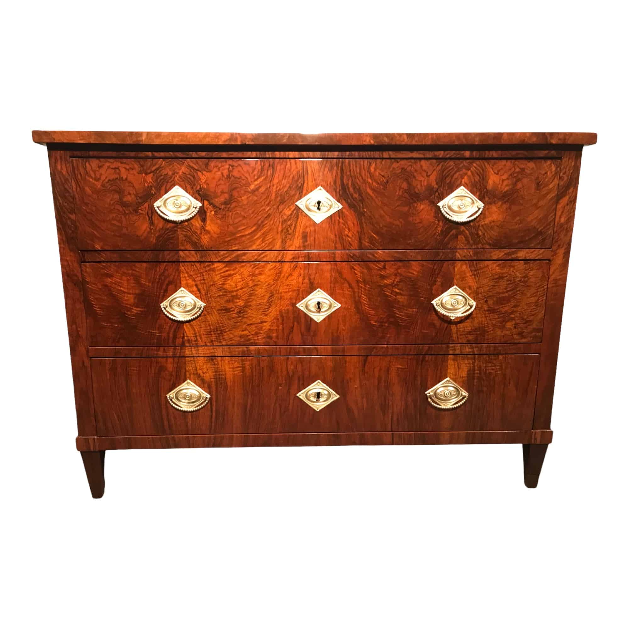 Biedermeier Walnut Dresser- Styylish