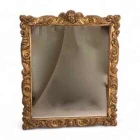 Baroque Gilt Wood Mirror, France 18th century, Antique