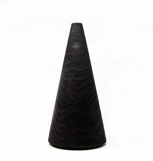 Iconic Black Vase "Vulcano" large - Styylish