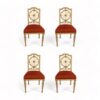 Four Gustavian Chairs- 19th century- styylish