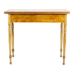 19th Century Ash Wood Game Table- front view- Styylish