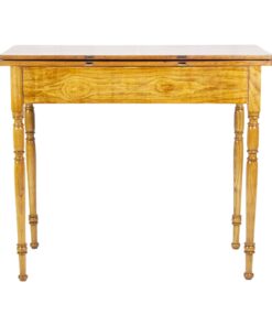 19th Century Ash Wood Game Table- back side view Styylish