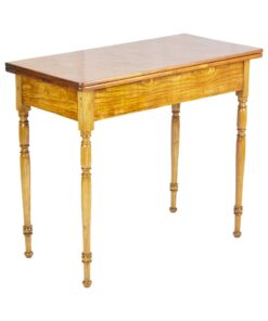 19th Century Ash Wood Game Table-copy- Styylish