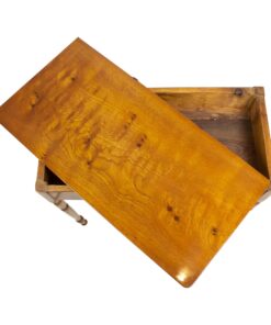 19th Century Ash Wood Game Table- top view with the turning top- Styylish