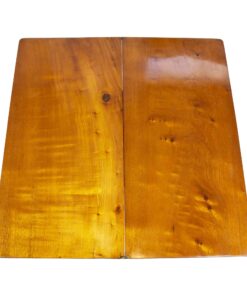 19th Century Ash Wood Game Table- view of the foldout top- Styylish