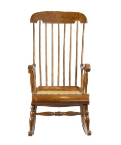 Beechwood Rocking Chair- front view- Styylish