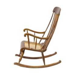 Beechwood Rocking Chair- side view right- Styylish