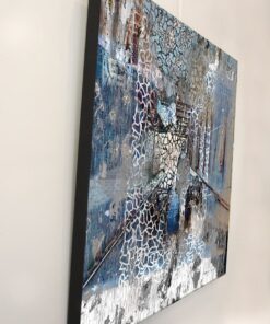 Alternative view of Digital Modern Art Work, "Le passage 1", by Sandrine Berthon,  Limited Edition