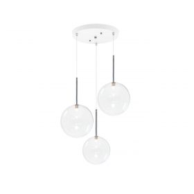 Glass Bubble Pendant Light, B3, Handblown