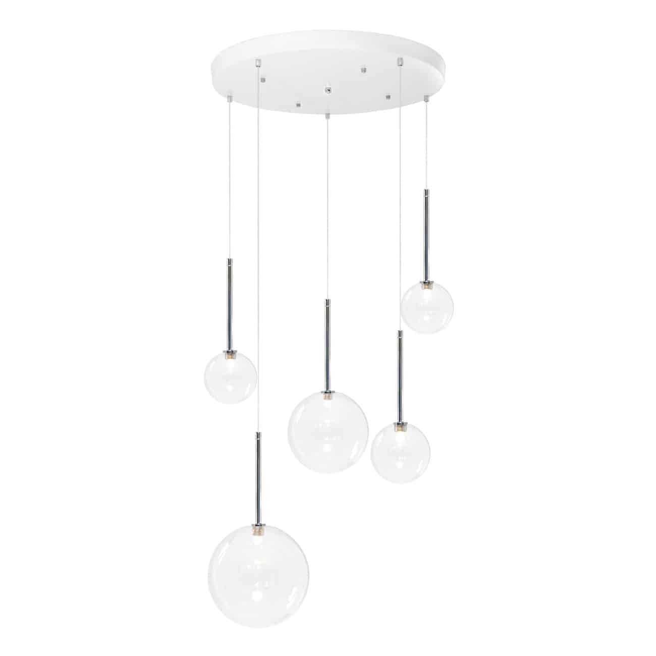 Round Glass Bubble Pendant Light- Styylish