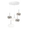 Round Pebble Glass Suspension Lamp- Styylish