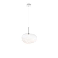 Glass Pebble Mono Light- translucent large- Styylish