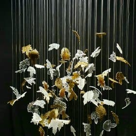 Autumn Chandelier, Handmade