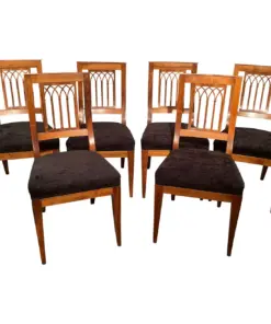 Set of six antique Biedermeier Chairs- Styylish