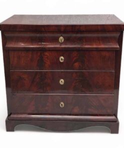 Danish Biedermeier Dresser- four drawers mahogany veneer- styylish