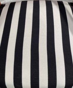 Pair of Antique Biedermeier Armchairs- view of the striped fabric- Styylish