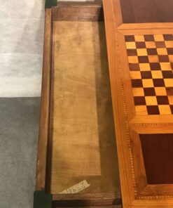 Neoclassical Louis XVI Game Table- pull out legs- Styylish