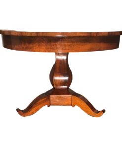 Antique extendable Biedermeier table- front view- Styylish