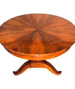 Antique extendable Biedermeier table- view from above- Styylish