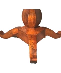 Antique extendable Biedermeier table- view of the base- Styylish