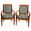 Pair of Antique Biedermeier Armchairs- Styylish