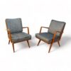 Pair of Mid Century Armchairs - Styylish