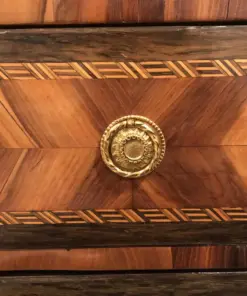 French Transition Chest of Drawers- brass fittings detail- Styylish