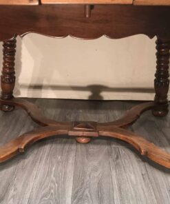 Extendable Swiss Farm Table- front view of the base- Styylish