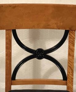 Biedermeier Birch Chairs- detail of the back- Styylish