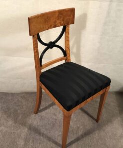 Biedermeier Birch Chairs- right side view- Styylish