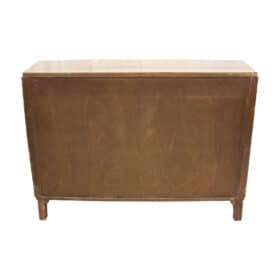 French Art Deco Sideboard, Walnut Veneer