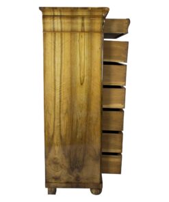 19th century Biedermeier Chiffonier- side view with drawers open- Styylish