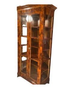 Biedermeier Display Cabinet- side view- Styylish
