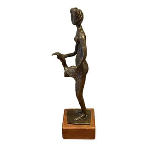 Bronze Sculpture by Eunice Katz- side view left- Styylish