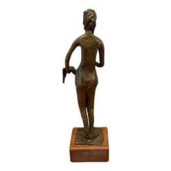 Bronze Sculpture by Eunice Katz- back view- Styylish