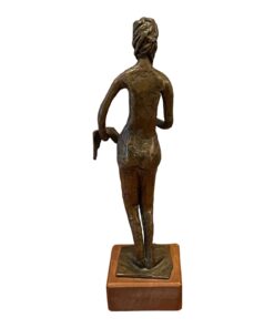 Bronze Sculpture by Eunice Katz- back view- Styylish