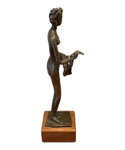 Bronze Sculpture by Eunice Katz- side view right- Styylish