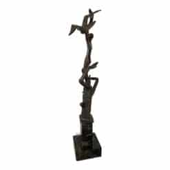 Bronze Sculpture- Eunice Katz- full right side view- Styylish