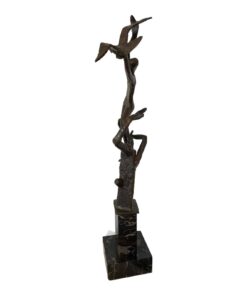 Bronze Sculpture- Eunice Katz- full right side view- Styylish