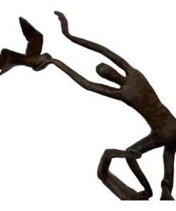 Bronze Sculpture- Eunice Katz- bird detail- Styylish