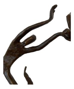 Bronze Sculpture- Eunice Katz- movement of arms- Styylish