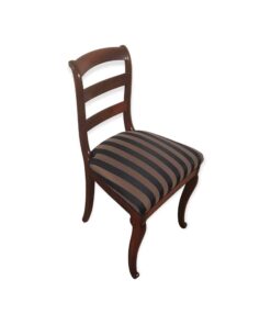 Pair of French 19th century chairs- view of one chair- Styylish