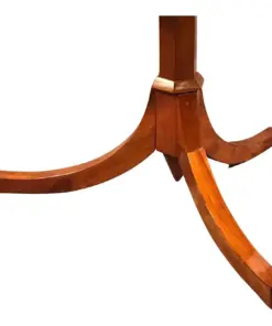 Antique Biedermeier Cherry Table- trefoil base- Styylish