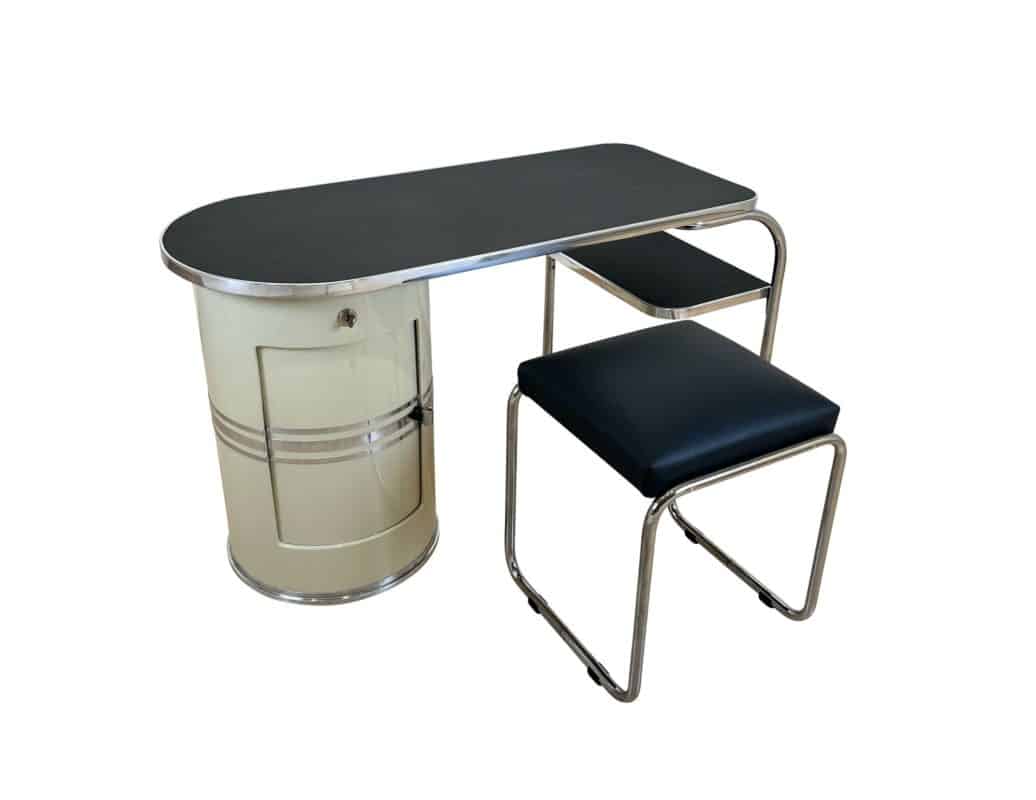 Bauhaus Desk And Stool - Styylish