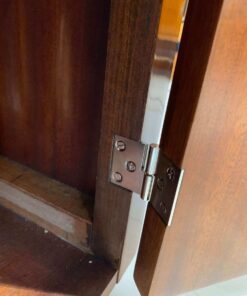 Walnut Art Deco Sideboard - Hinge Detail - Styylish